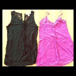 Maternity Lace detail Tanks